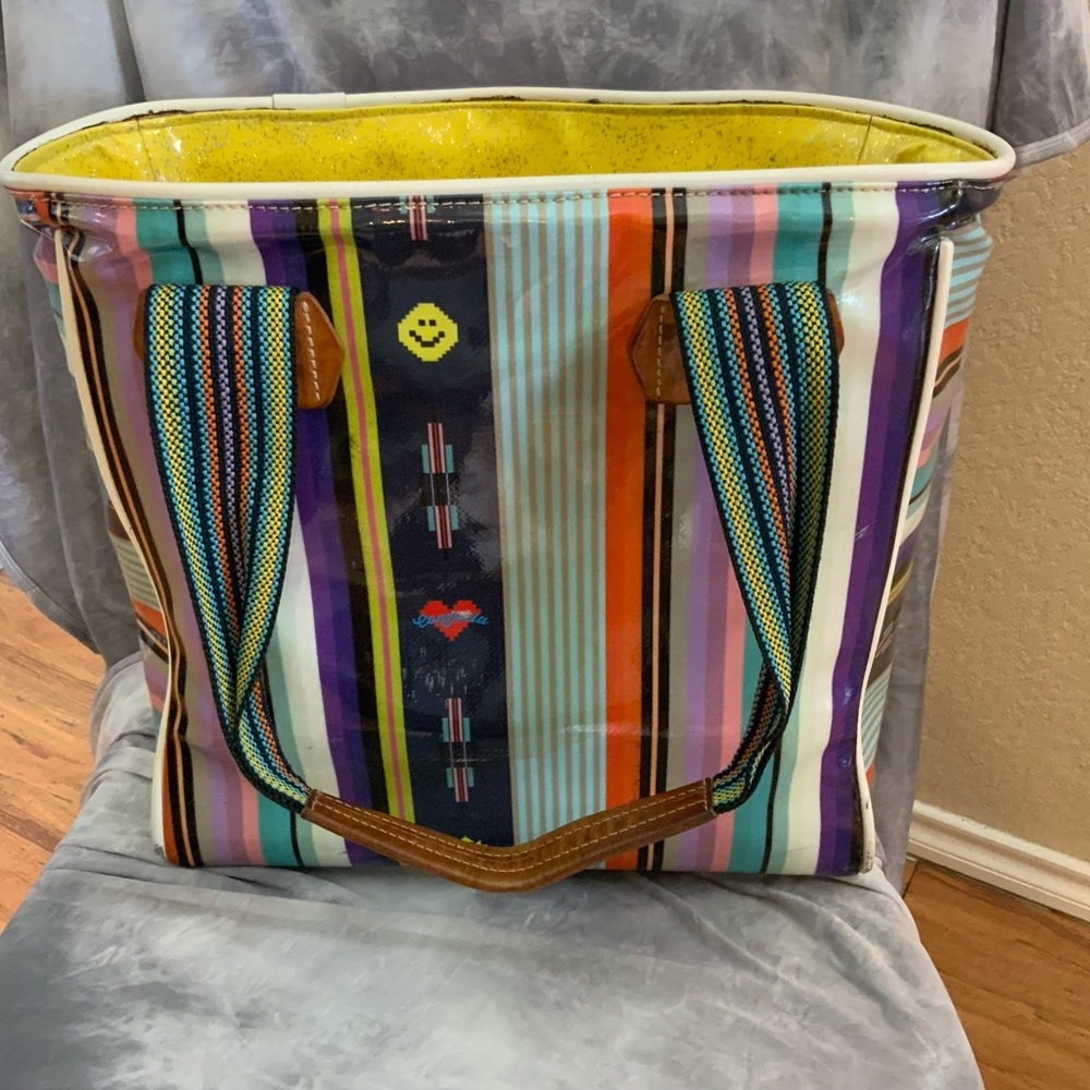 Consuela Multicolor Striped Tote